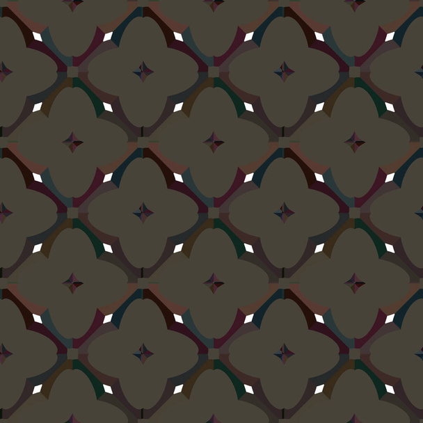 modern geometric vector design, seamless pattern illustration - ベクター画像