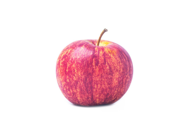 red apple isolate on white background  - 写真・画像