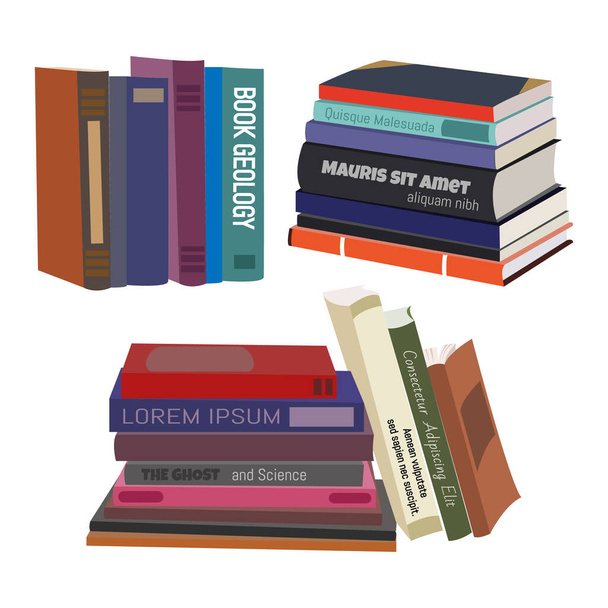 Stack of Books Vector illustration - Vector, Image