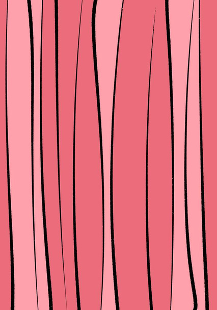 Sfondo a strisce verticali rosa e salmone - Foto, immagini