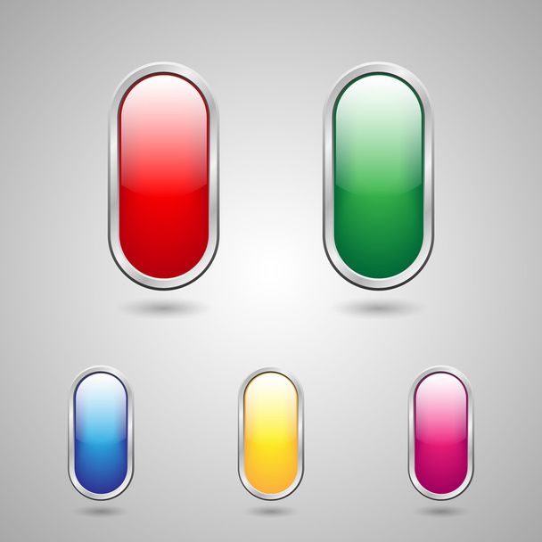Button color icon - Vector, Image