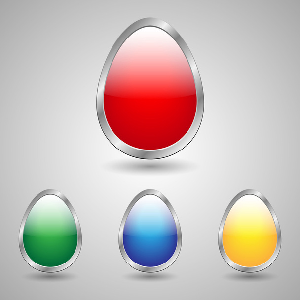 ボタンの色アイコン - ベクター画像