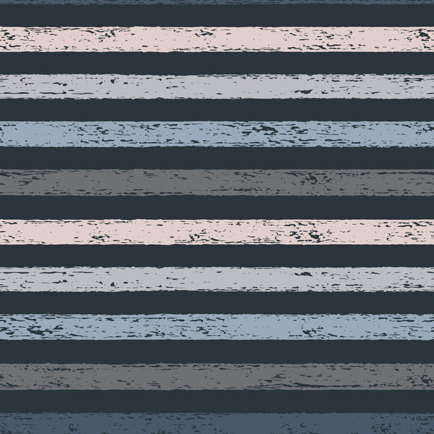 Vector gris azul rayas de carbón patrón sin costura - Vector, Imagen