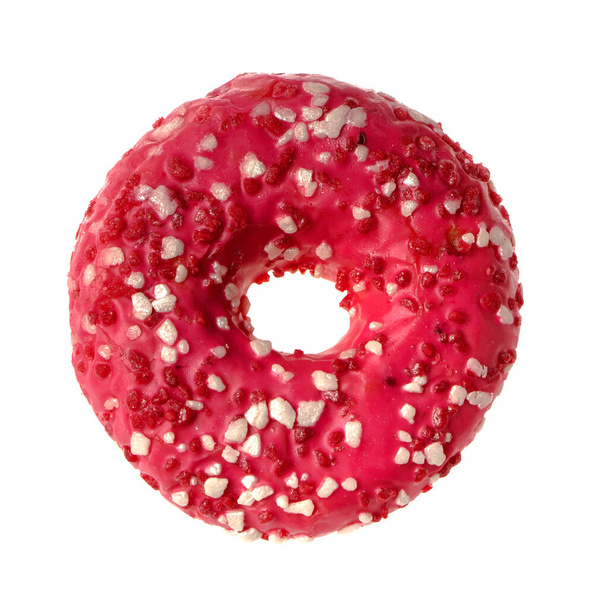 Un donut américain appétissant, sur fond blanc isolé - Photo, image