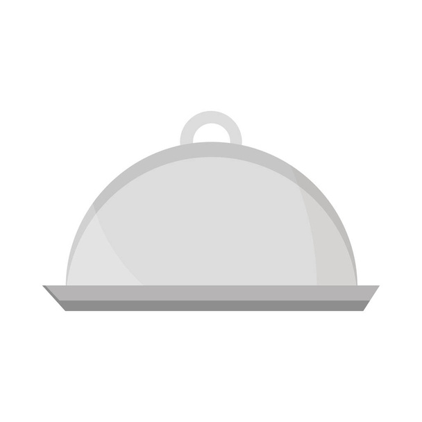 catering menu in cartoon flat icon - Vector, afbeelding