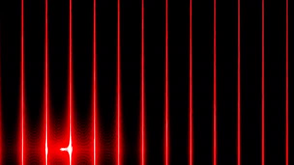 Rayons laser légers Déplacement du point lumineux - Séquence, vidéo