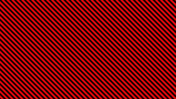 Diagonal Lines punaiset palkit pulssi hieman - Materiaali, video