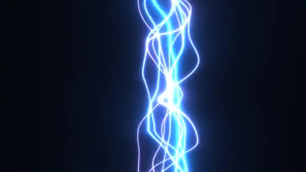 Éclatement de faisceau de foudre arc électrique - Séquence, vidéo