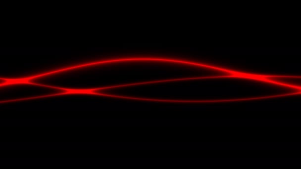 Підступні сексуальні червоні стрічки кримзового світла - Кадри, відео