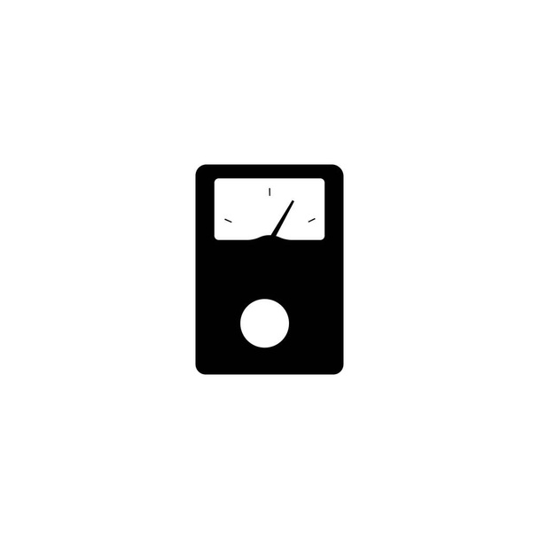 電気計測器のロゴイラストデザイン - ベクター画像