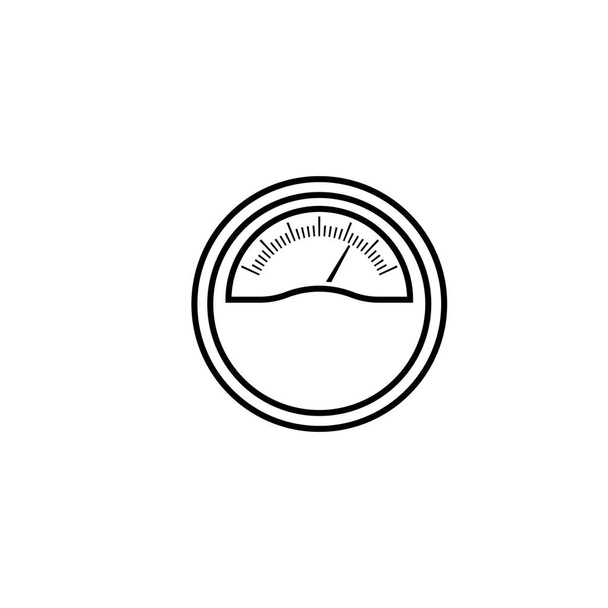 strumenti di misura elettrici logo illustrazione design - Vettoriali, immagini
