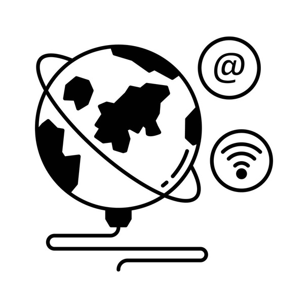 Global internet Vector Icon which can easily modify or edit - Vector, Image