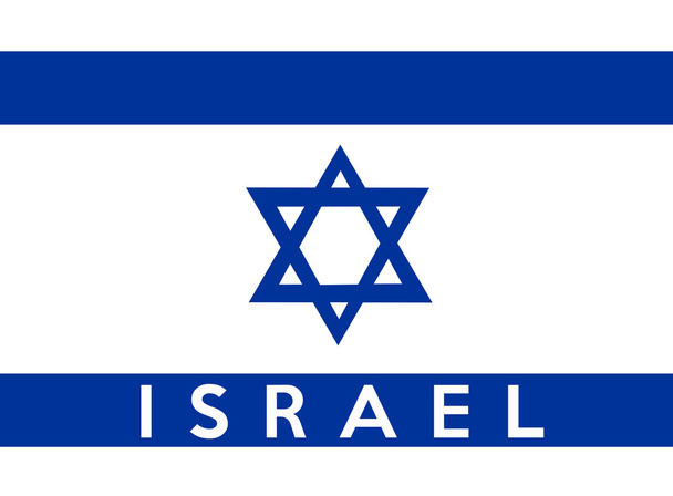 Vlag van Israël - Foto, afbeelding