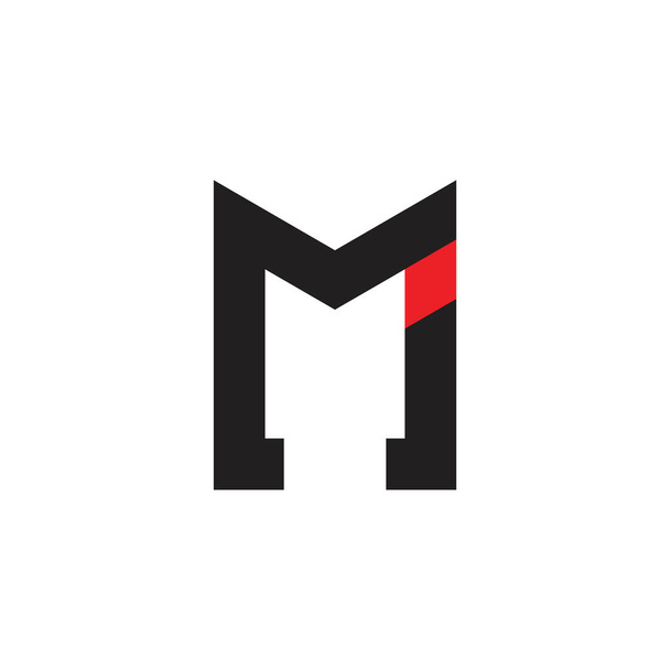 MI lettre logo design vecteur - Vecteur, image