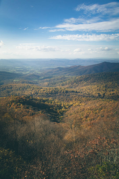 An aerial view of a natural landscape - Photo, Image