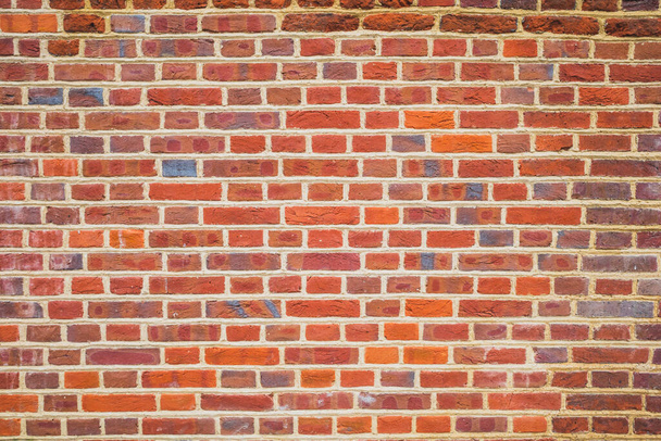 Background texture of brown brick wall - Photo, Image