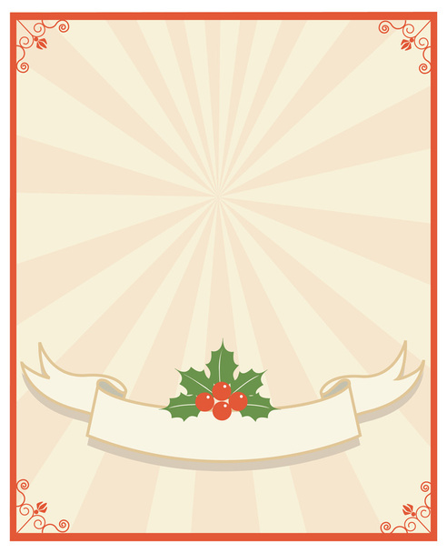 Christmas scroll - Foto, Imagem