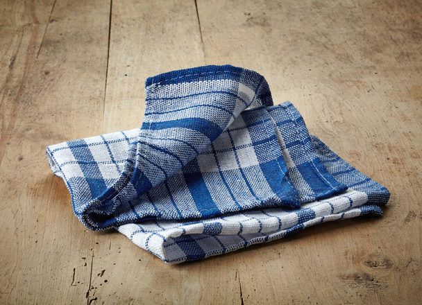 blue cotton napkin - Photo, Image