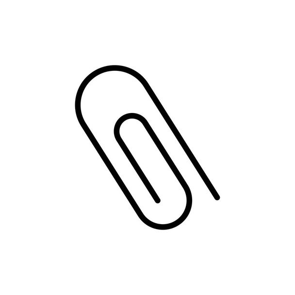 Icono de línea de clip. símbolo de educación. diseño simple editable. diseño vector ilustración - Vector, imagen