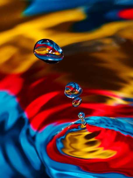 Water drop dripping photography - Photo, Image