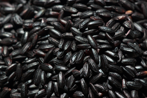 zwarte rijst - Foto, afbeelding