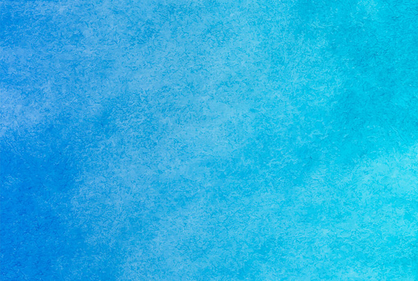 Arte abstracto azul acuarela pintura textura fondo. Elegante y hermoso diseño de vectores concepto de acuarela para fondos de pantalla. Fondo azul moderno con fondo de tinta de acuarela superficial - Vector, Imagen