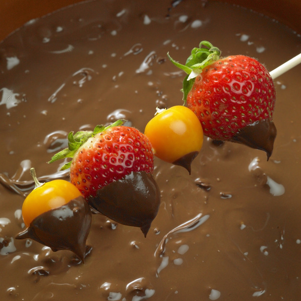 Шоколадне фондю
 - Фото, зображення