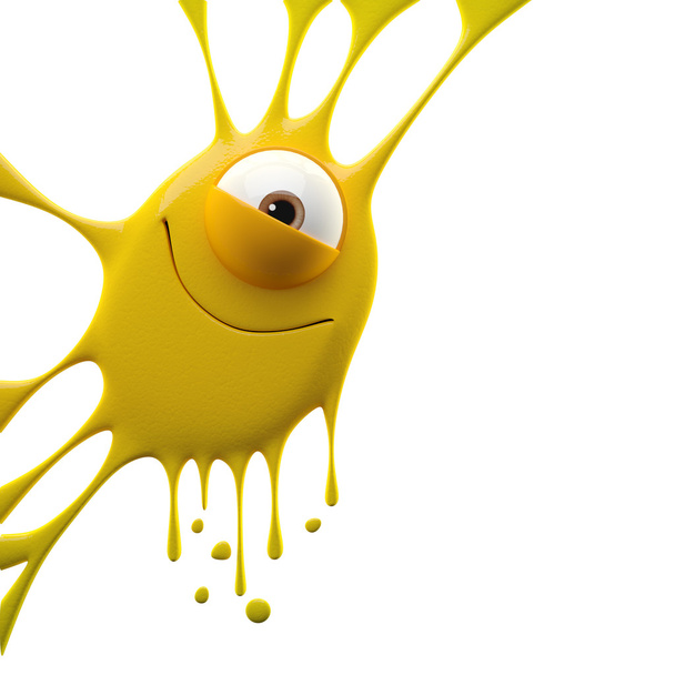 Monstruo amarillo
 - Foto, Imagen