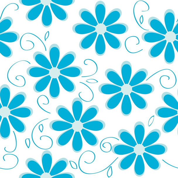 Seamless floral pattern - Διάνυσμα, εικόνα