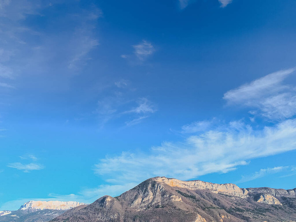 Монблан самая высокая гора в Альпах - Фото, изображение