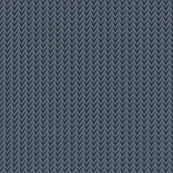 Вязание текстуры фона из серой шерсти. 3D-рендеринг - Фото, изображение