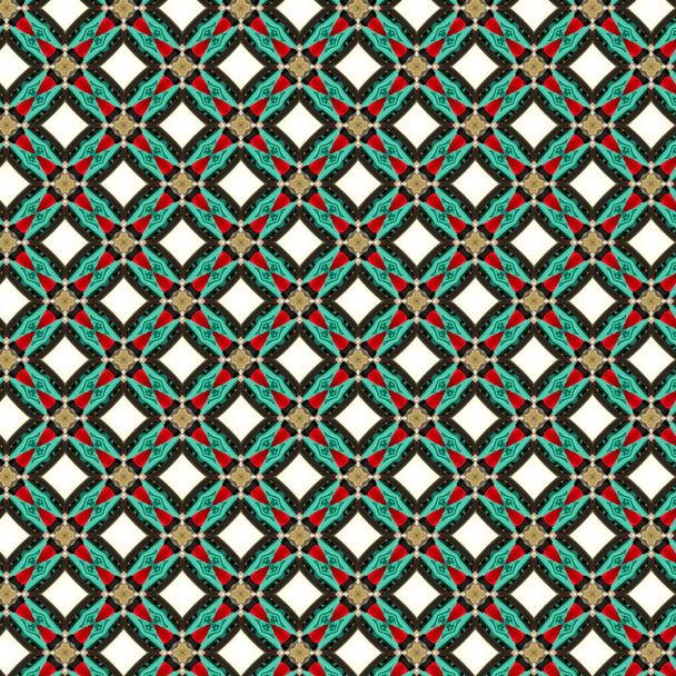 Conception de motif avec forme abstraite à l'intérieur kaléidoscope - Photo, image