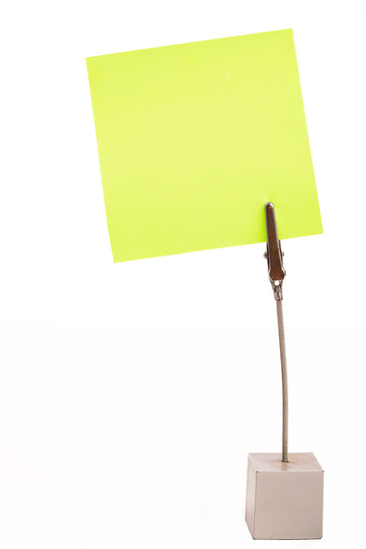 Post it notes holder with clippin path - Foto, Imagen