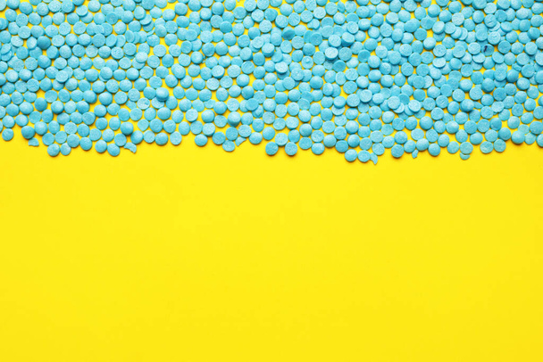 Sweet sprinkles on color background - Photo, Image