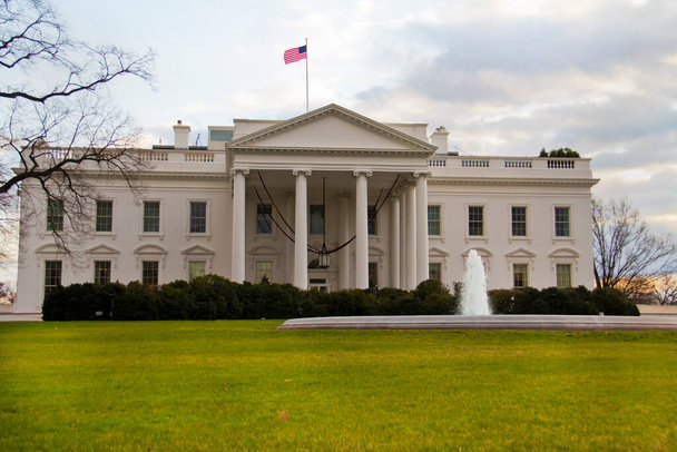 Valkoinen talo, Washington, DC, Yhdysvallat - Valokuva, kuva