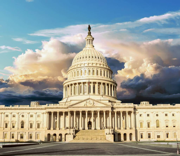 Capitol Building w Waszyngtonie, USA - Zdjęcie, obraz