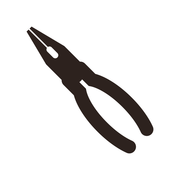 alicates icono de herramienta - Vector, imagen