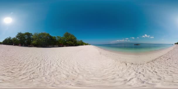 Großartige Insel Santa Cruz. Philippinen, Samboanga. 360VR Video. - Filmmaterial, Video