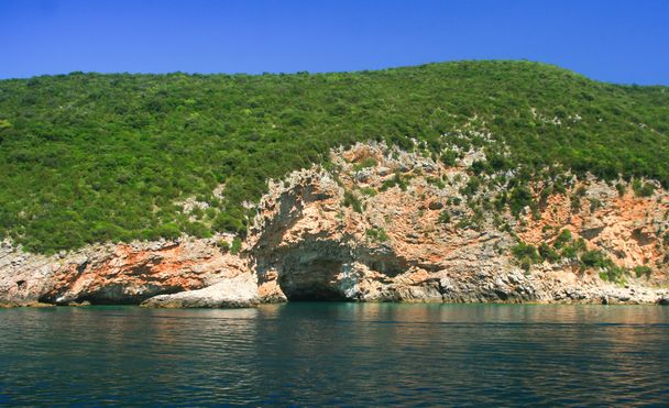 de baai van kotor - boka Herceg, montenegro - Foto, afbeelding