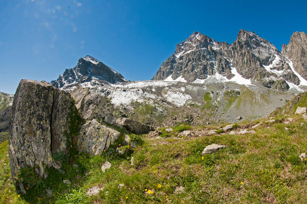 Massif of Monviso (Cozie alps) - Fotografie, Obrázek
