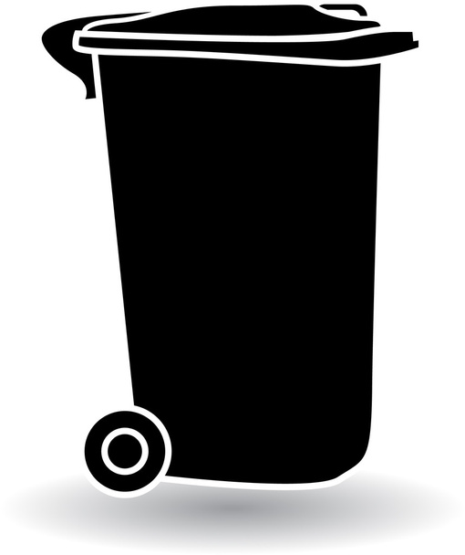 Riciclare bidone della spazzatura
 - Vettoriali, immagini