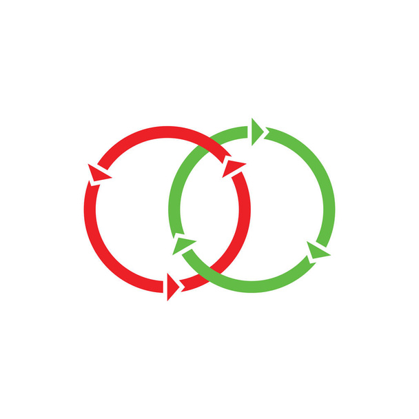 Вектор дизайна логотипа стрелки - Вектор,изображение