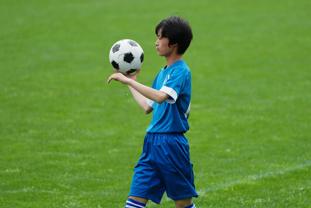 football game in hokkaido japan - 写真・画像