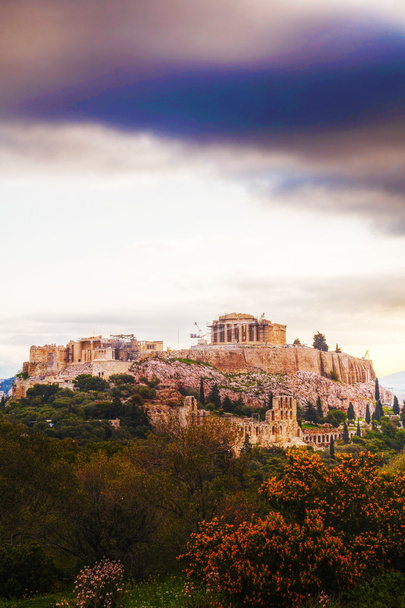 Akropolisz-után sunrise reggeli - Fotó, kép