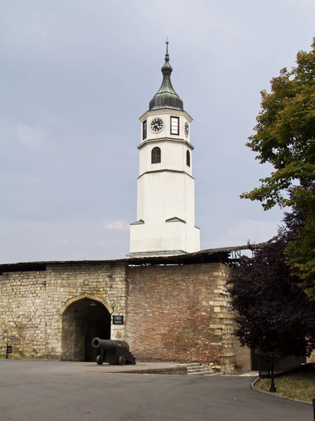 αρχιτεκτονικές λεπτομέρειες του φρουρίου Kalemegdan στο Βελιγράδι - Φωτογραφία, εικόνα