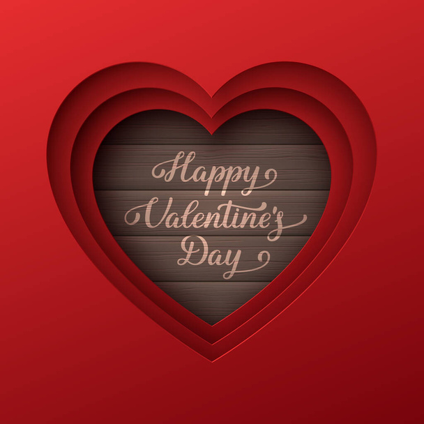 Valentines day abstract background. - Vettoriali, immagini