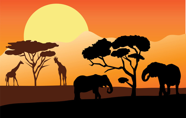 Africa - Vector, Image
