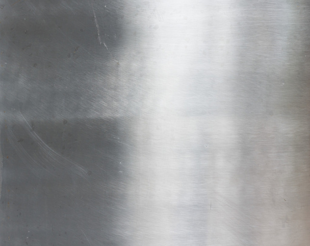 Metal background or texture of brushed steel plate - Photo, Image