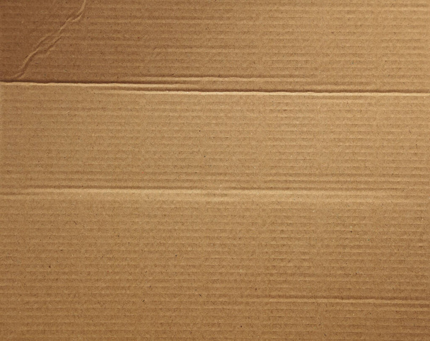 Closeup of brown cardboard texture  - Photo, Image