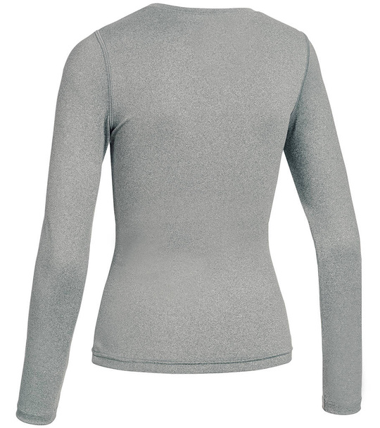 Szürke termo pulóver női próbababa izolált alapon - Fotó, kép